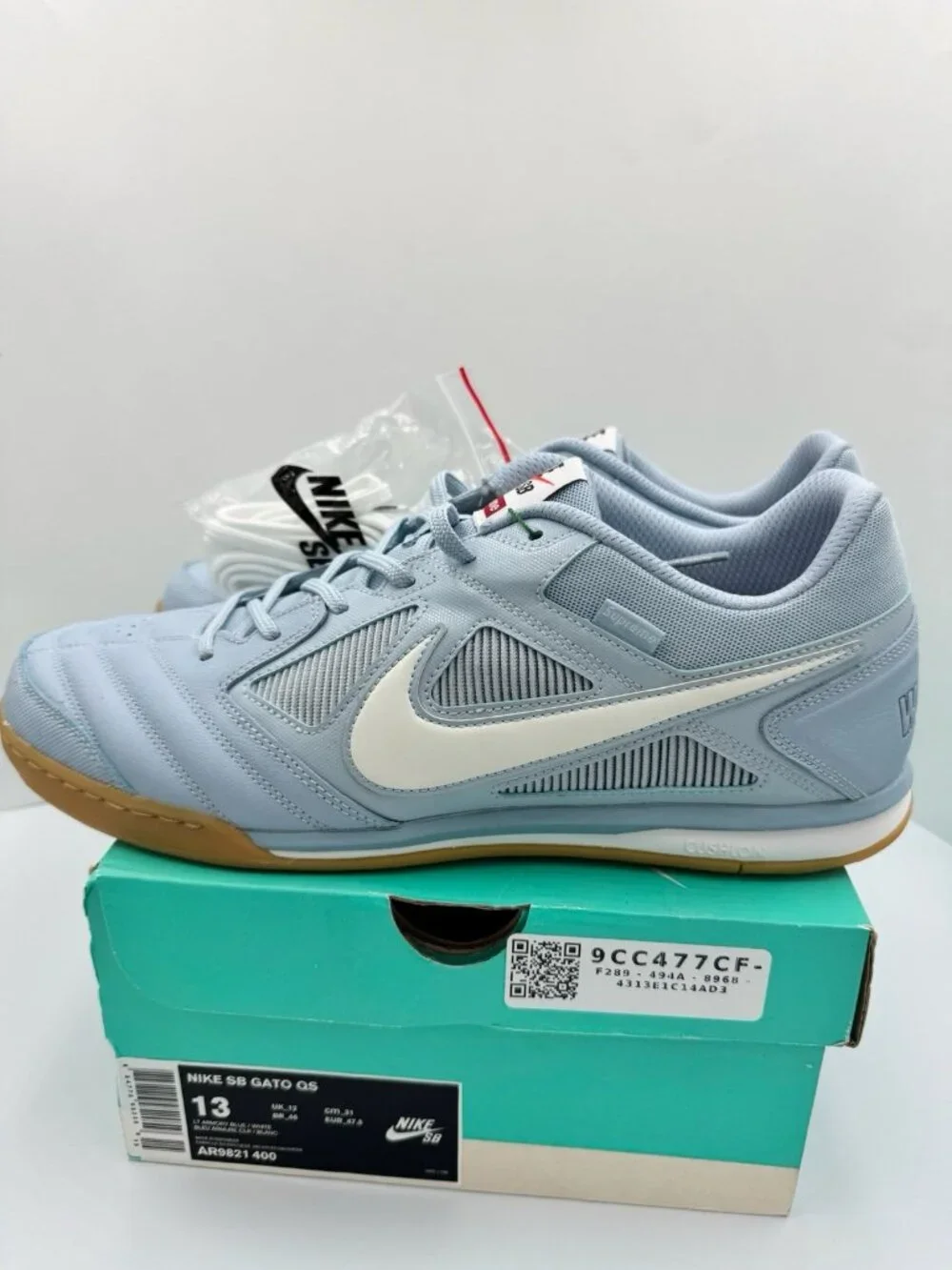 Nike SB x Supreme Gato QS Armory Blue Sz 13 DS